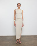 SILK RIB ESSENTIAL SKIRT