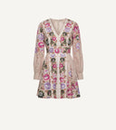 TRUDY MINI DRESS - SILVA PRINT