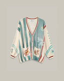 LIV LONG PRINTED CARDIGAN