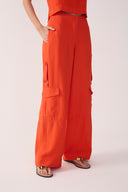 Red Pitanga Utility Pants