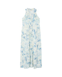OKINAWA ASAMI SLEEVELESS DRESS - OCEAN WASH