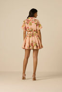 AYLA MINI DRESS WITH BUCKLE BELT