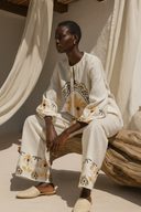 AZRYA PANTS - IVORY SOLEIL