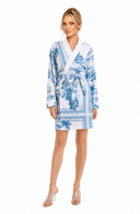 BUNGALOW BLUE SHORT ROBE