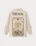 BRIANN SUN CARD DENIM JACKET