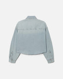 CAMPER CROP SHIRT - BLEACH DISTRESS