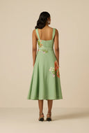 COVE MIDI BUCKLE DRESS
