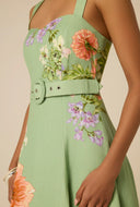 COVE MIDI BUCKLE DRESS