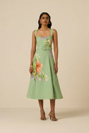 COVE MIDI BUCKLE DRESS