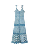 MEDITERRANEAN STRIPES CRISTINA DRESS