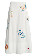 EDEN ANKLE SKIRT - MONTECITO