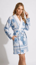 BUNGALOW BLUE SHORT ROBE