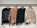 Boxy Breton Stripe Crew