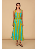 FOSTER DRESS - CITRUS STRIPE