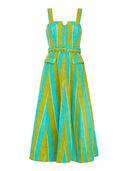 FOSTER DRESS - CITRUS STRIPE