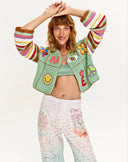 IBIZA CROCHET CROP CARDIGAN