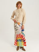 BLAKELY SLIP SKIRT - SPARKLE