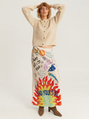 BLAKELY SLIP SKIRT - SPARKLE