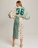 CAMILA TWISTED WAIST DRESS - SPORTY JADE