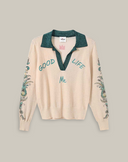 MILLIE POLO KNIT - SPORTY JADE