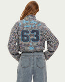 IVY CROPPED JACKET - MIDNIGHT BLUE