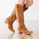 LEXINGTON KNEE-HIGH CORSET BOOTS