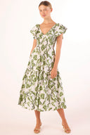 LEONA DRESS - GARDEN PAISLEY