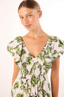 LEONA DRESS - GARDEN PAISLEY
