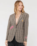 LINDA TARTAN JACKET - LUCKY