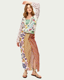LUNA TIE-FRONT SKIRT - MARKERS