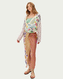 LUNA TIE-FRONT SKIRT - MARKERS