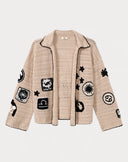 MIAMI ASTROLOGY CROCHET CARDIGAN
