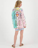 MYKONOS PRINTED CARDIGAN - ENLIGHTENMENT