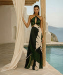 NERAYA DRESS - JUNGLE NOIR