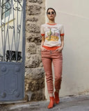 NORA KNIT TOP - CACTUS