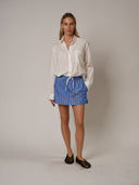 The BOXER MINI Skirt, 100% Cotton | PRE-FALL'26