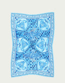 RIVER SCARF - INDIGO GARDEN