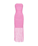 MELISSA FRINGE DRESS