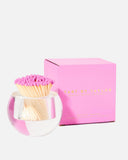 ROUND MATCH STRIKER | HOT PINK MATCHES