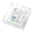 TEXAS MAHJONG TILES ACRYLIC COCKTAIL NAPKIN HOLDER