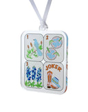TEXAS MAHJONG TILES ORNAMENT