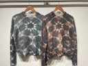 Tie Dye Print Crew